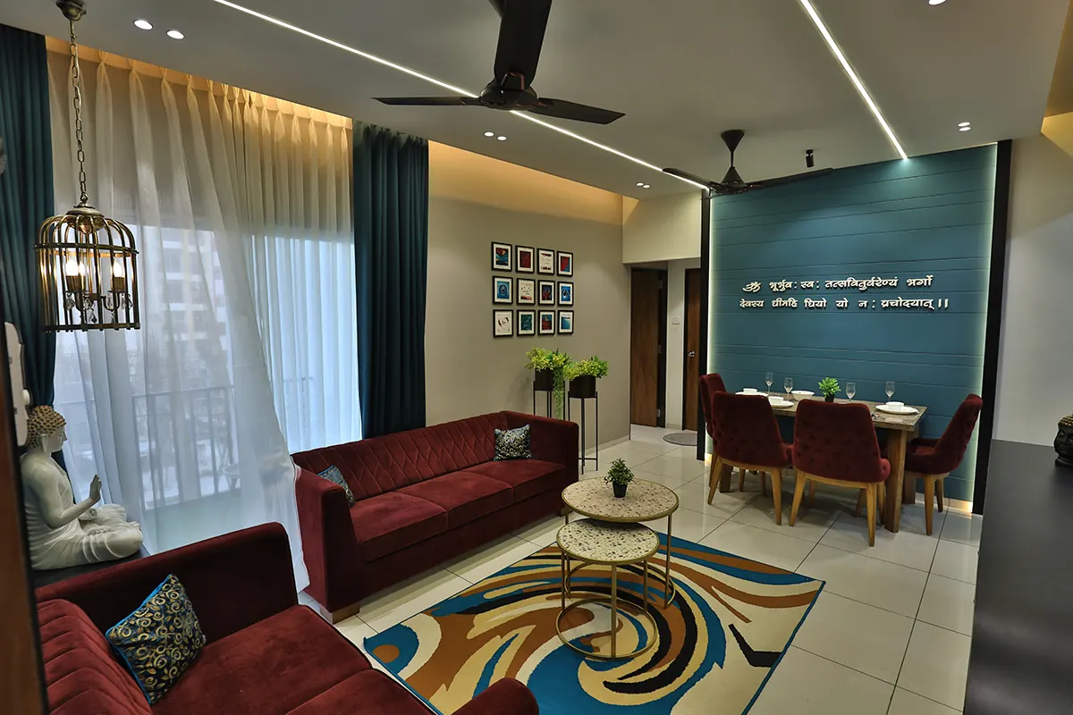 Vibrant 2BHK Zenso Interior